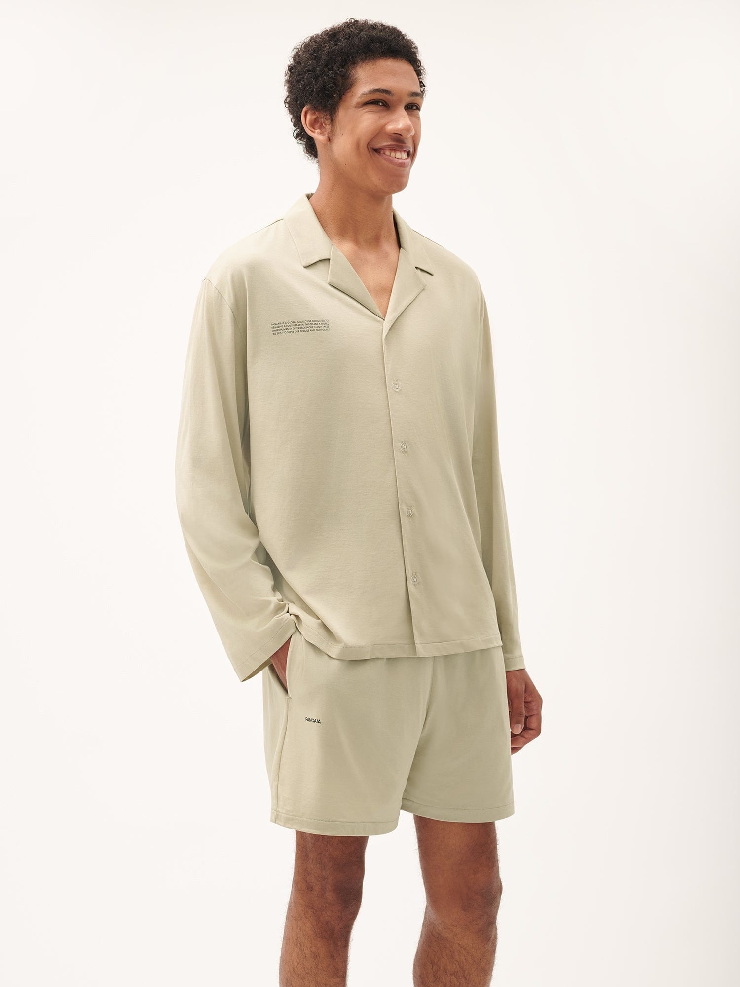 365_Lightweight_Short_Pyjama_Set_Maitake_Beige_Male